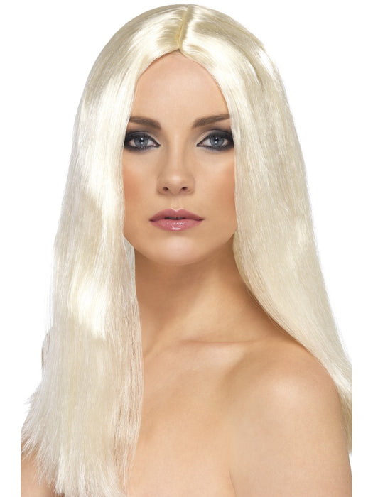 Star Style Blonde Female Wig - The Ultimate Balloon & Party Shop