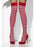 Striped Opaque Hold-Ups - Red/White - The Ultimate Balloon & Party Shop