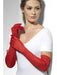 Long Evening Style Gloves - Red - The Ultimate Balloon & Party Shop