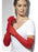 Long Evening Style Gloves - Red - The Ultimate Balloon & Party Shop