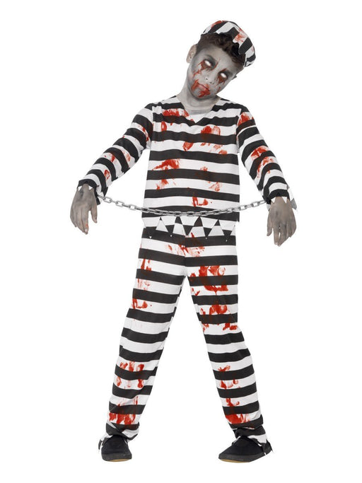 Zombie Prisoner Boy Costume - The Ultimate Balloon & Party Shop