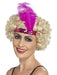 1920's Flapper Pink Sequin Headband - The Ultimate Balloon & Party Shop