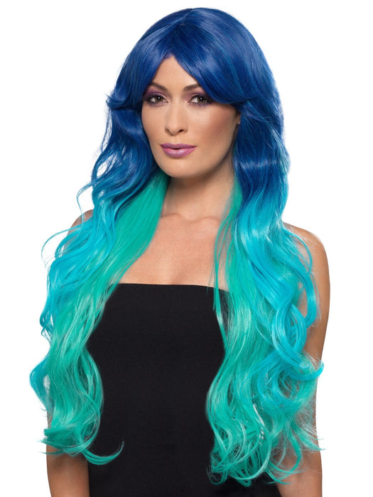 Fashion Mermaid Two Tone Wig - The Ultimate Balloon & Party Shop