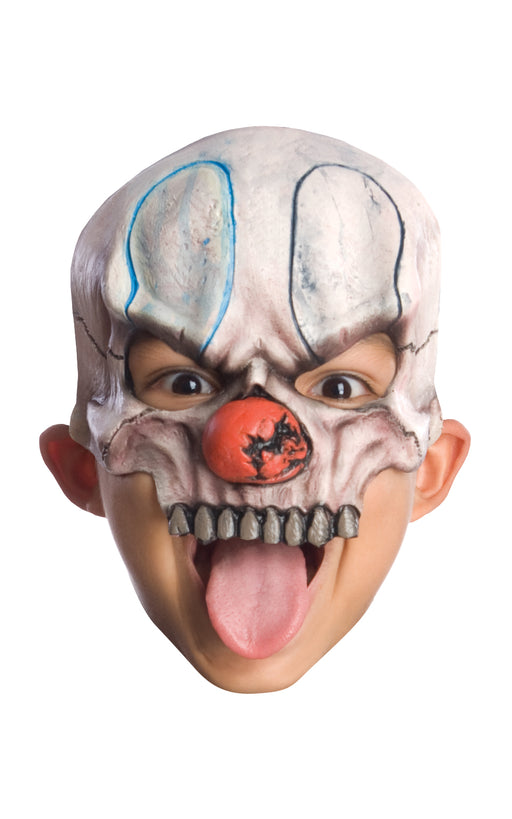 Child's Clown Half Mask - Chuckles - The Ultimate Balloon & Party Shop