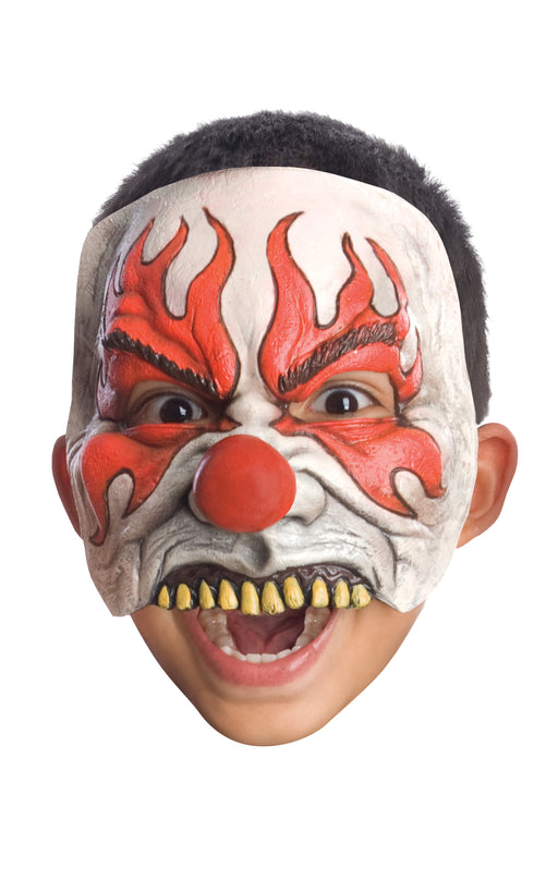 Child's Clown Half Mask - Smokey - The Ultimate Balloon & Party Shop