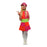 1960s/1970s Checkered Dress Hire Costume - Neon Pink, Green & Orange - The Ultimate Balloon & Party Shop