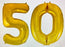 Age 50 Number Foil Balloons - The Ultimate Balloon & Party Shop