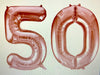 Age 50 Number Foil Balloons - The Ultimate Balloon & Party Shop