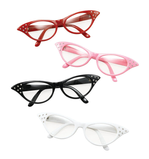50's Rock & Roll Glasses The Ultimate Balloon And Party Shop Cheltenham & Gloucester Balloons & Fancy Dress 