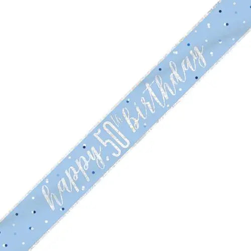 50th Birthday Banner The Ultimate Balloon And Party Shop Cheltenham & Gloucester Balloons & Fancy Dress 