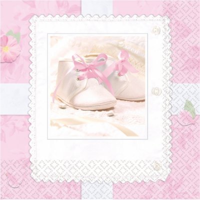 Tiny Blessings Pink Napkins - The Ultimate Balloon & Party Shop