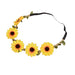 Sunflower Hippie Headband - The Ultimate Balloon & Party Shop