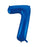 Number 7 Foil Balloon Blue - The Ultimate Balloon & Party Shop