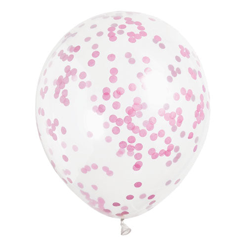 Confetti Balloons Pretty in Pink - The Ultimate Balloon & Party Shop