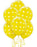 Yellow Spotty Balloons 6 Pack - The Ultimate Balloon & Party Shop