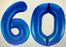 Age 60 Number Foil Balloons - The Ultimate Balloon & Party Shop