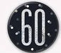60th Birthday Badge - Black The Ultimate Balloon And Party Shop Cheltenham & Gloucester Balloons & Fancy Dress 