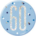60th Birthday Badge - Blue The Ultimate Balloon And Party Shop Cheltenham & Gloucester Balloons & Fancy Dress 