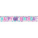 60th Birthday Banner - The Ultimate Balloon & Party Shop