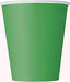 Paper Cups - Green - The Ultimate Balloon & Party Shop