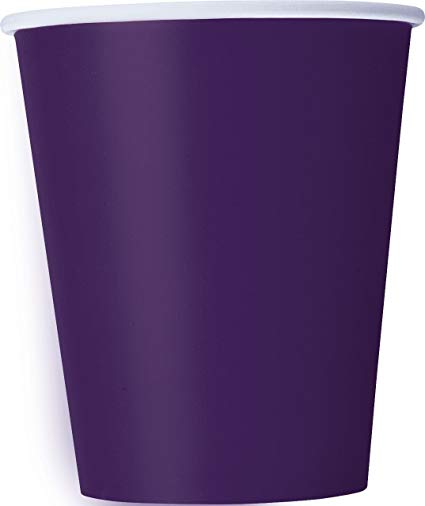 Paper Cups - Purple - The Ultimate Balloon & Party Shop