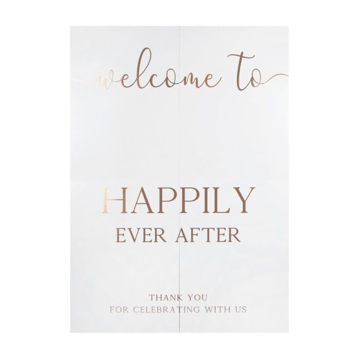 Wedding Welcome Sign - The Ultimate Balloon & Party Shop