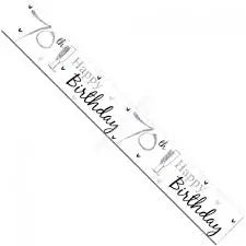 70th Birthday Banner The Ultimate Balloon And Party Shop Cheltenham & Gloucester Balloons & Fancy Dress 