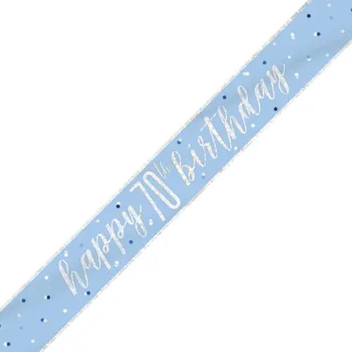 70th Birthday Banner The Ultimate Balloon And Party Shop Cheltenham & Gloucester Balloons & Fancy Dress 