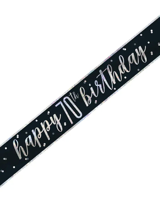 70th Birthday Banner The Ultimate Balloon And Party Shop Cheltenham & Gloucester Balloons & Fancy Dress 