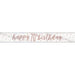 70th Birthday Banner - The Ultimate Balloon & Party Shop