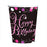 Happy Birthday Cups - Black & Pink - The Ultimate Balloon & Party Shop