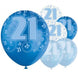 Age 21 Asst Birthday Balloons 6 Pack - The Ultimate Balloon & Party Shop