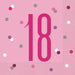 Age 18 Napkins - Pink - The Ultimate Balloon & Party Shop