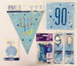 90th Birthday Party Pack - Blue The Ultimate Balloon And Party Shop Cheltenham & Gloucester Balloons & Fancy Dress 