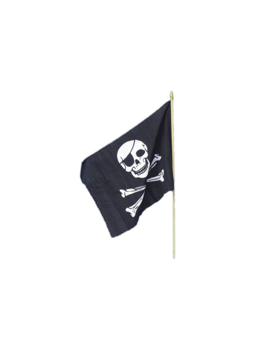 Pirate Skull & Crossbones Waving Flag - The Ultimate Balloon & Party Shop