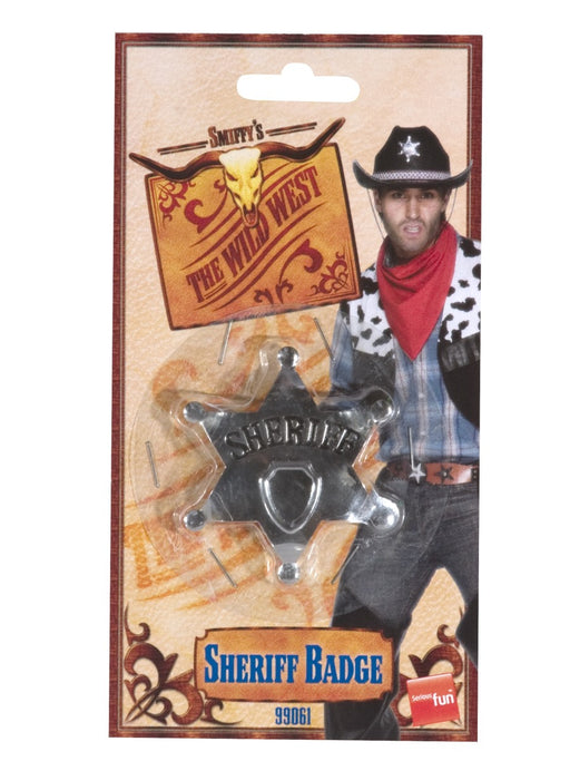 Cowboy Metal Sheriff Badge - The Ultimate Balloon & Party Shop