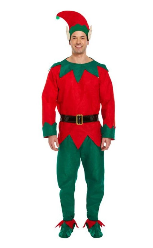 Adult Elf Costume one size The Ultimate Balloon And Party Shop Cheltenham & Gloucester Balloons & Fancy Dress 