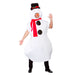 Adult Snowman Costume The Ultimate Balloon And Party Shop Cheltenham & Gloucester Balloons & Fancy Dress 
