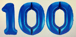 Age 100 Number Foil Balloons The Ultimate Balloon And Party Shop Cheltenham & Gloucester Balloons & Fancy Dress 