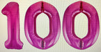 Age 100 Number Foil Balloons The Ultimate Balloon And Party Shop Cheltenham & Gloucester Balloons & Fancy Dress 