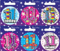 Age 11 birthday badges The Ultimate Balloon And Party Shop Cheltenham & Gloucester Balloons & Fancy Dress 