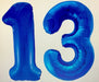 Age 13 Number Foil Balloons The Ultimate Balloon And Party Shop Cheltenham & Gloucester Balloons & Fancy Dress 