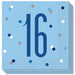 Age 16 Napkins - Blue The Ultimate Balloon And Party Shop Cheltenham & Gloucester Balloons & Fancy Dress 