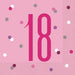 Age 18 Napkins - Pink The Ultimate Balloon And Party Shop Cheltenham & Gloucester Balloons & Fancy Dress 