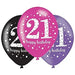 Age 21 Birthday Asst Colour Balloons 6 Pack The Ultimate Balloon And Party Shop Cheltenham & Gloucester Balloons & Fancy Dress 