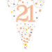 Age 21 Bunting - Rose Gold The Ultimate Balloon And Party Shop Cheltenham & Gloucester Balloons & Fancy Dress 