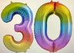Age 30 Number Foil Balloons The Ultimate Balloon And Party Shop Cheltenham & Gloucester Balloons & Fancy Dress 