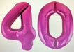 Age 40 Number Foil Balloons The Ultimate Balloon And Party Shop Cheltenham & Gloucester Balloons & Fancy Dress 