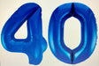 Age 40 Number Foil Balloons The Ultimate Balloon And Party Shop Cheltenham & Gloucester Balloons & Fancy Dress 