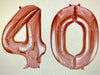 Age 40 Number Foil Balloons The Ultimate Balloon And Party Shop Cheltenham & Gloucester Balloons & Fancy Dress 